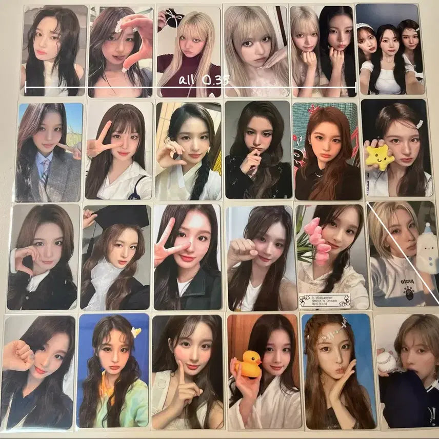 [BUNJANG] NMIXX Sullyoon Jiwoo Bae POB Photocard Set / 엔믹스 포카 앨포 미공포 특전 설윤지우배이 양도