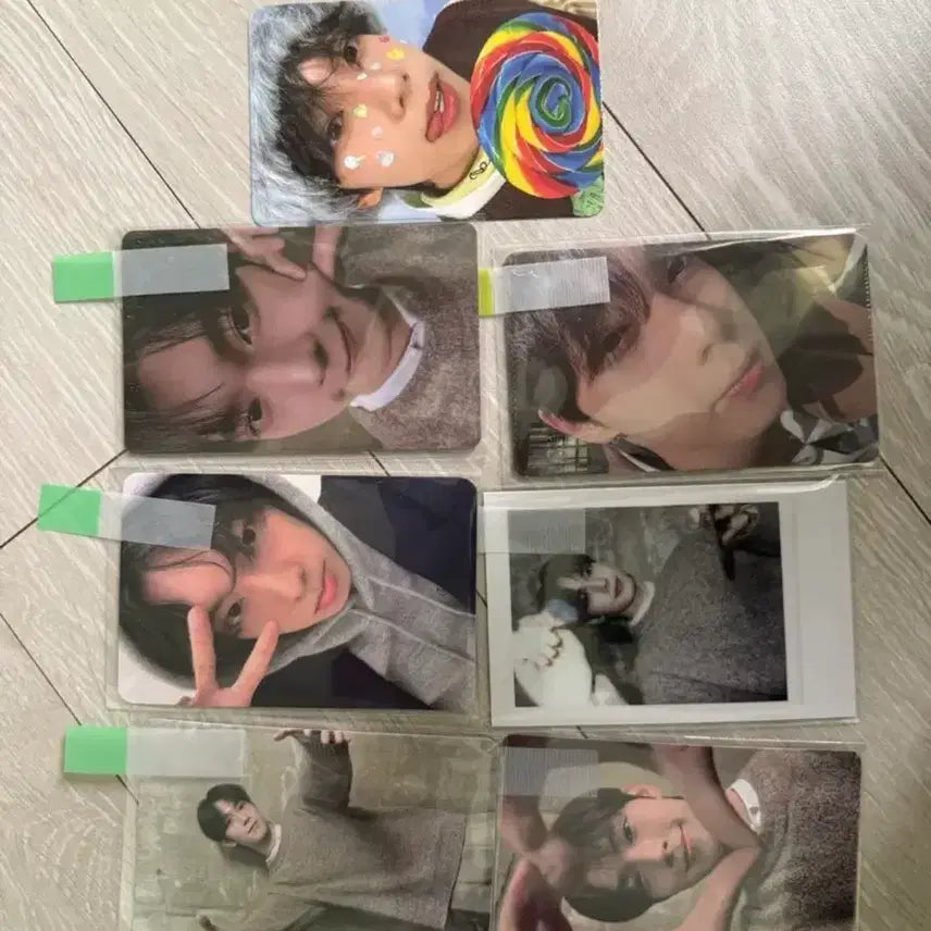 [BUNJANG] Choi Ripwoo Slogan &amp; Photocard Bundle Set / 최립우 슬로건, 포카 일괄양도