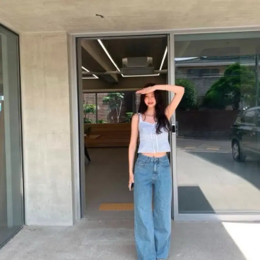 [BUNJANG] LePlain Toned Denim Jeans / 르플레인 톤데님 s
