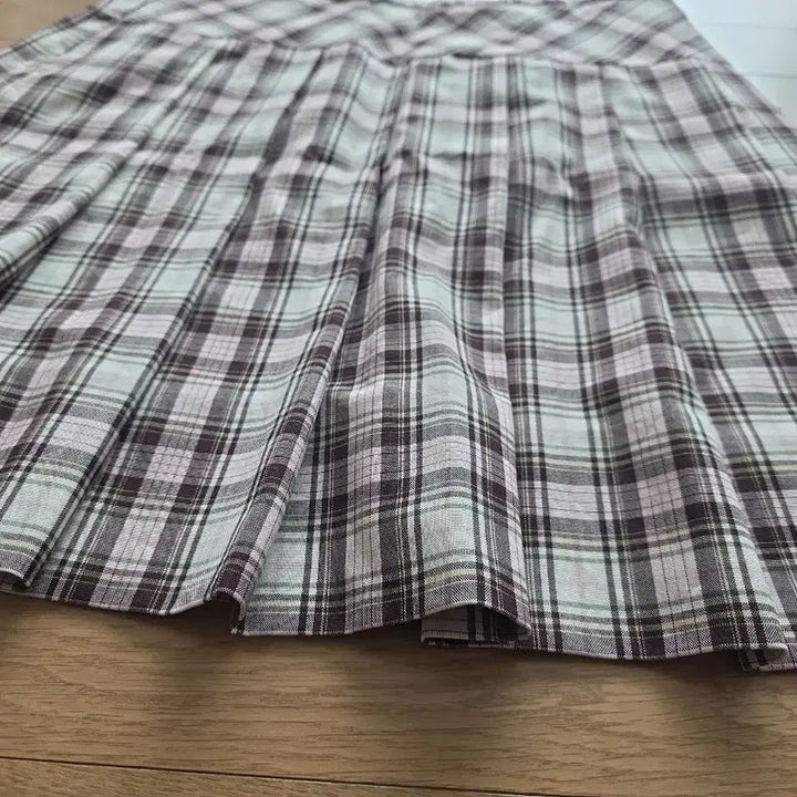 [BUNJANG] School Uniform Skirt Set / 예쁜 여자교복 하복교복 체크 2종(77, 74)