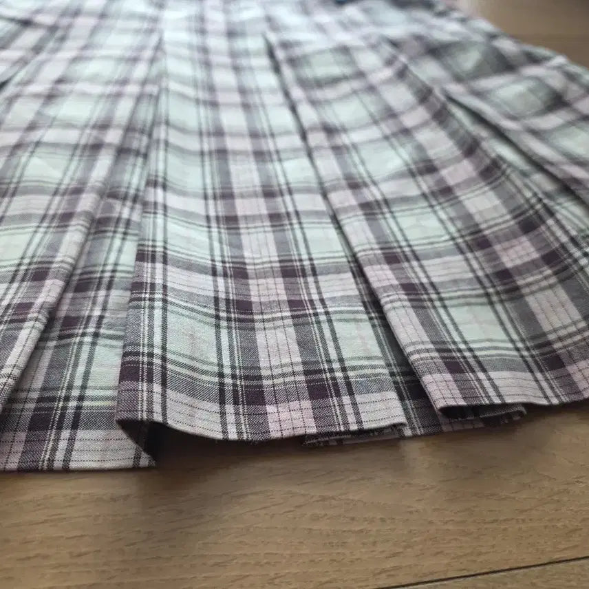[BUNJANG] School Uniform Skirt Set / 예쁜 여자교복 하복교복 체크 2종(77, 74)