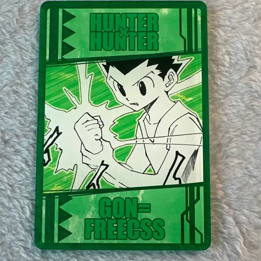 [BUNJANG] Hunter x Hunter Gon Nen Ability Card / 헌터헌터 곤 넨 능력 카드