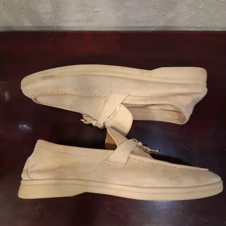 [BUNJANG] Loro Piana Summer Walk Loafers Beige / 로로피아나 썸머워크 로퍼 베이지