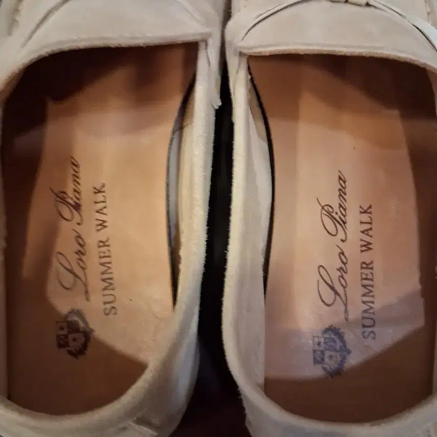 [BUNJANG] Loro Piana Summer Walk Loafers Beige / 로로피아나 썸머워크 로퍼 베이지
