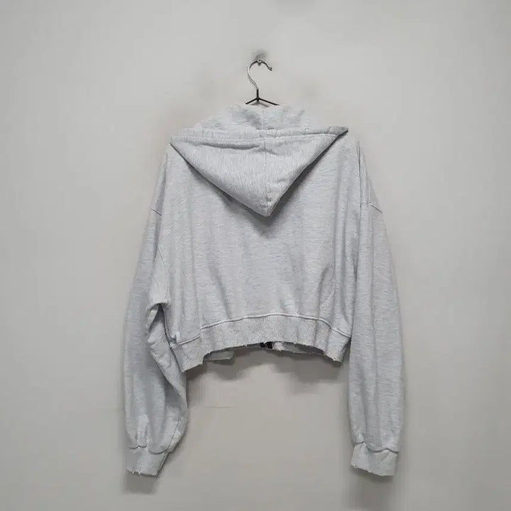 [BUNJANG] Midnight Move Navy Crop Hoodie Zip-Up / Midnight move 네이비 크롭 후드집업