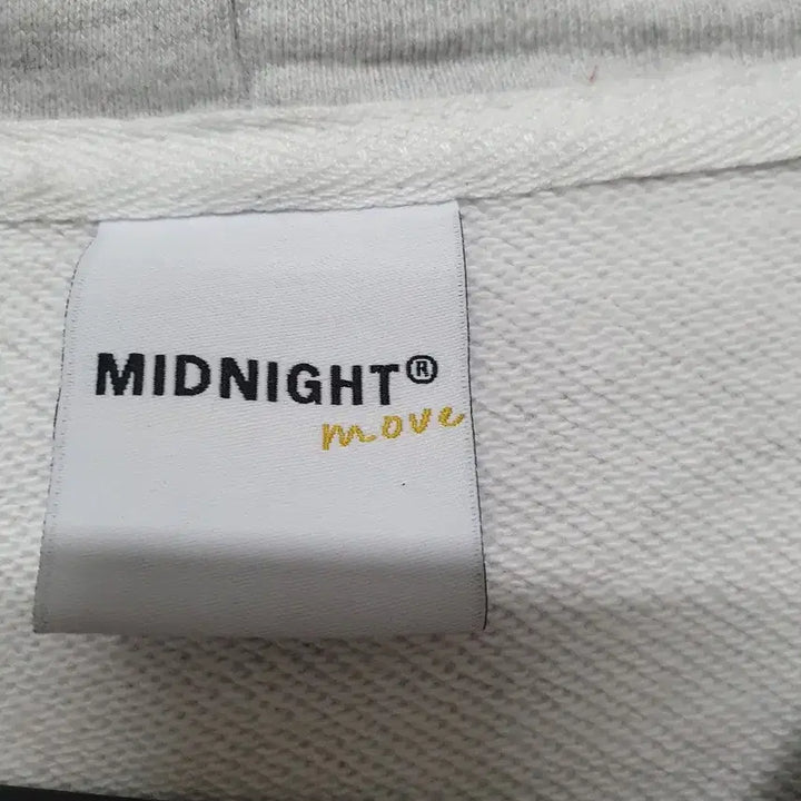 [BUNJANG] Midnight Move Navy Crop Hoodie Zip-Up / Midnight move 네이비 크롭 후드집업