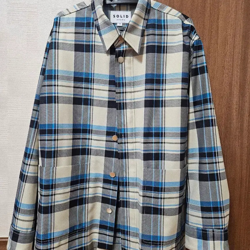 [SOLD OUT] 솔리드옴므 오버사이즈 셔츠 아우터 48