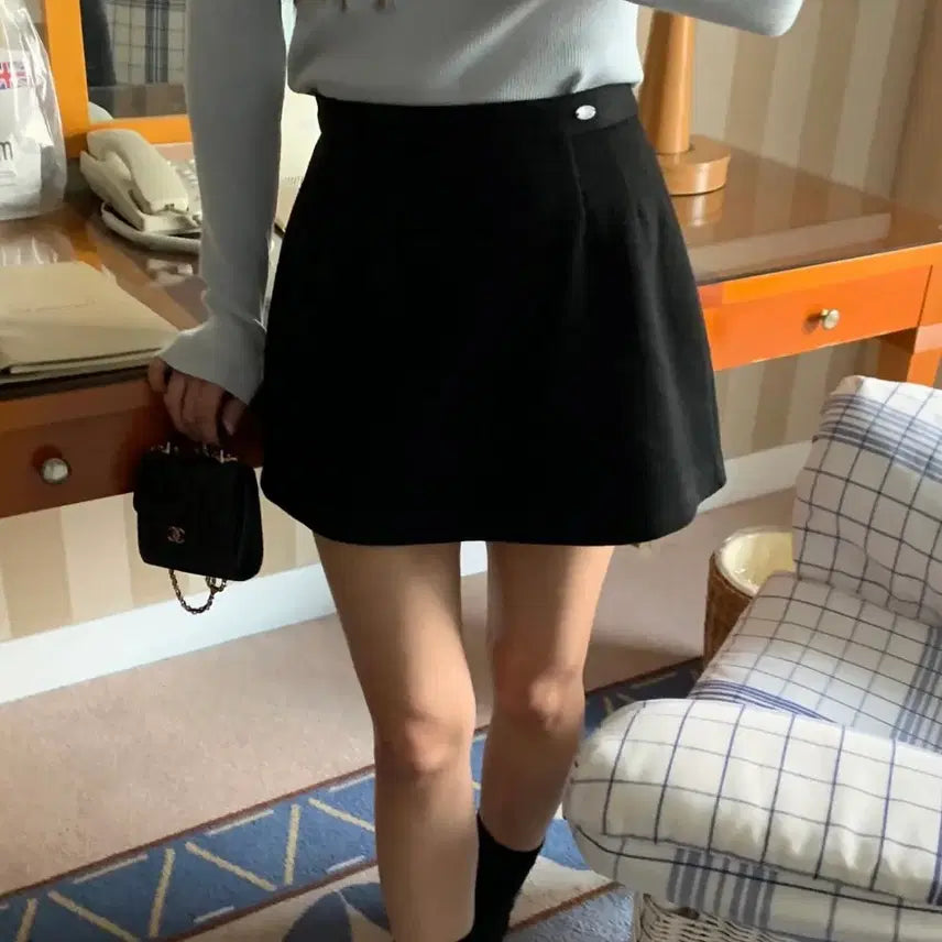 [BUNJANG] Grand Bloom Barton Knit Skirt / (1회착용) 그랑블룸 바튼 니트 스커트