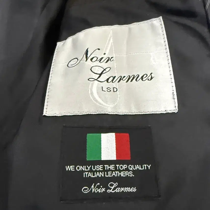 [BUNJANG] Noir Larmes Lambskin Leather Jacket / 느와르 라르메스 양가죽 자켓