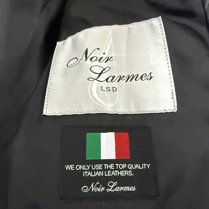 [BUNJANG] Noir Larmes Lambskin Leather Jacket / 느와르 라르메스 양가죽 자켓