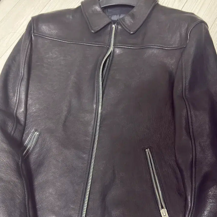 [BUNJANG] Noir Larmes Lambskin Leather Jacket / 느와르 라르메스 양가죽 자켓