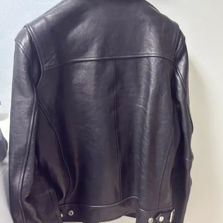 [BUNJANG] Noir Larmes Lambskin Leather Jacket / 느와르 라르메스 양가죽 자켓