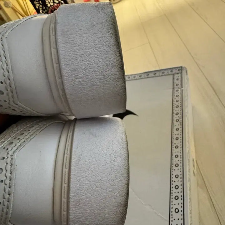 [BUNJANG] Nike PeaceMinusOne Wingtip White Sneakers / 나이키 피스마이너스원 윙팁 화이트 스니커즈 245~250