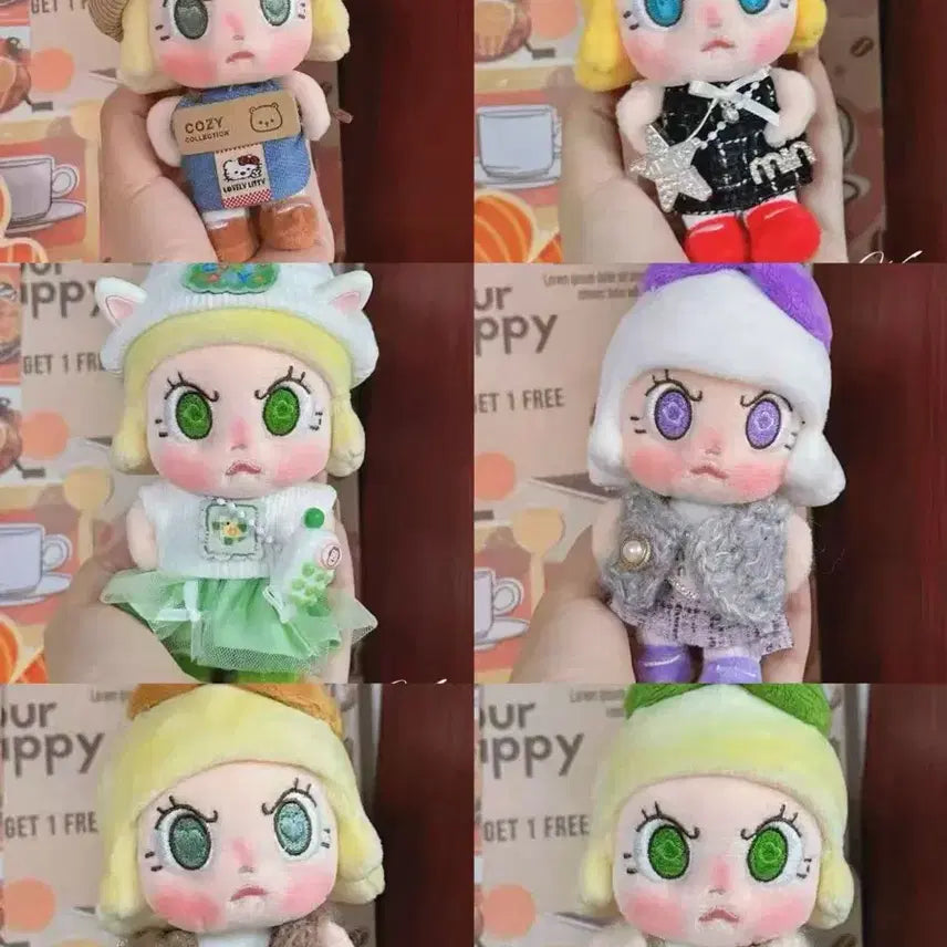 [BUNJANG] Popmart Molly Outfit Set (5 Pieces) / 팝마트 앵그리몰리 옷세트6종택1
