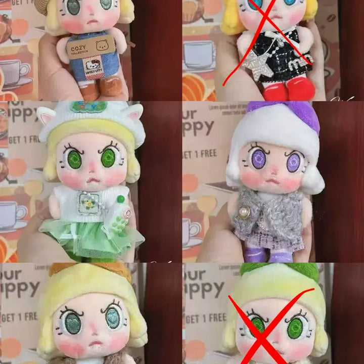 [BUNJANG] Popmart Molly Outfit Set (5 Pieces) / 팝마트 앵그리몰리 옷세트6종택1