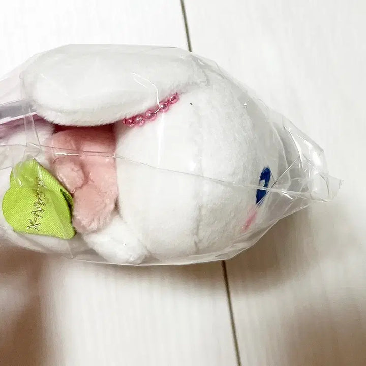 [BUNJANG] San-X Twin Rabbit Pink Mako Plush / 산엑스 트윈래빗 핑크 마코