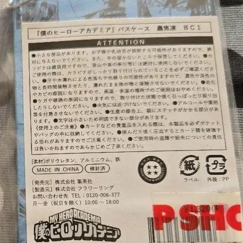 [BUNJANG] My Hero Academia Todoroki Shoto Card Wallet / 히로아카 토도로키 쇼토 카드지갑/나히아 나의 히어로 아카데미아