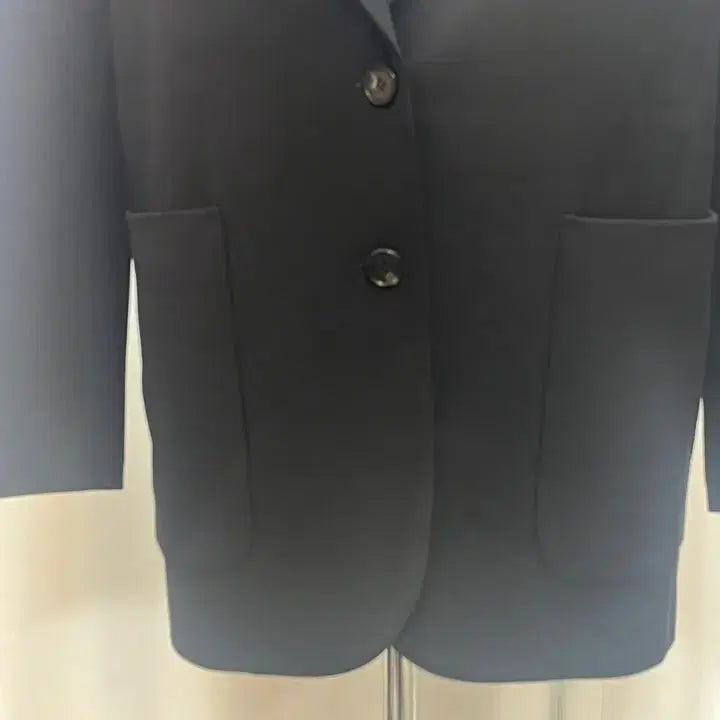 [BUNJANG] Blossom Wool Blend Tailored Jacket Black / 블로썸 BLOSSOM 울혼방 블랙 테일러드 자켓 55 / 새옷급