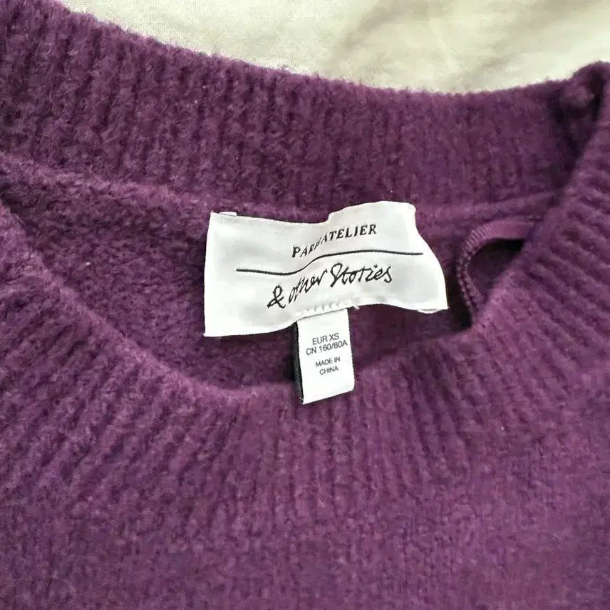 [BUNJANG] &amp; Other Stories Violet Knit Sweater / 앤아더스토리즈 바이올렛 니트