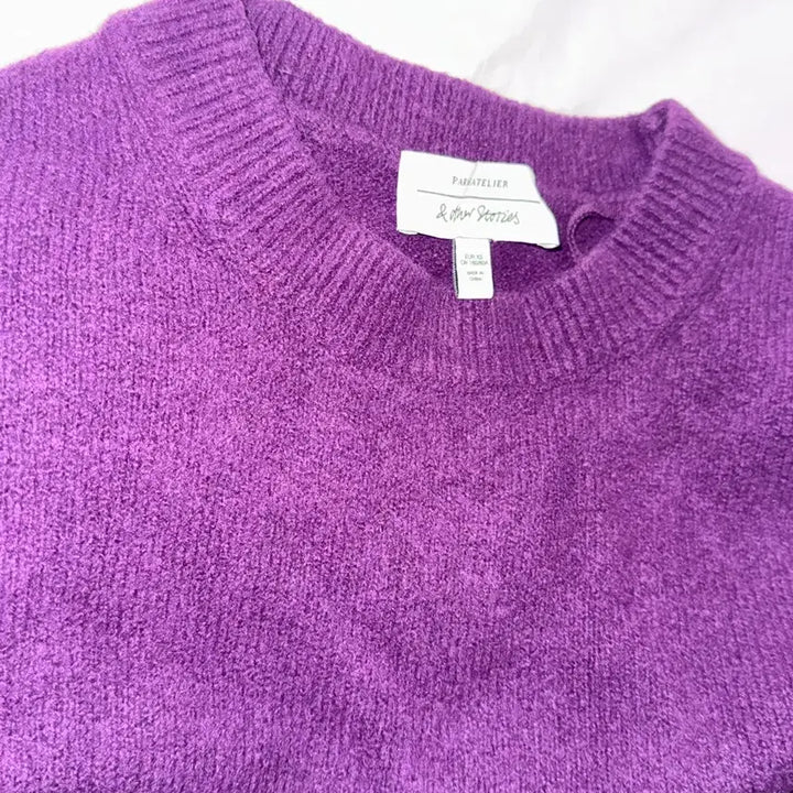 [BUNJANG] &amp; Other Stories Violet Knit Sweater / 앤아더스토리즈 바이올렛 니트