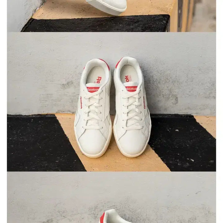 [BUNJANG] Reebok White Sneakers (225mm) / 새상품 리복 흰색 스니커즈 운동화 225사이즈