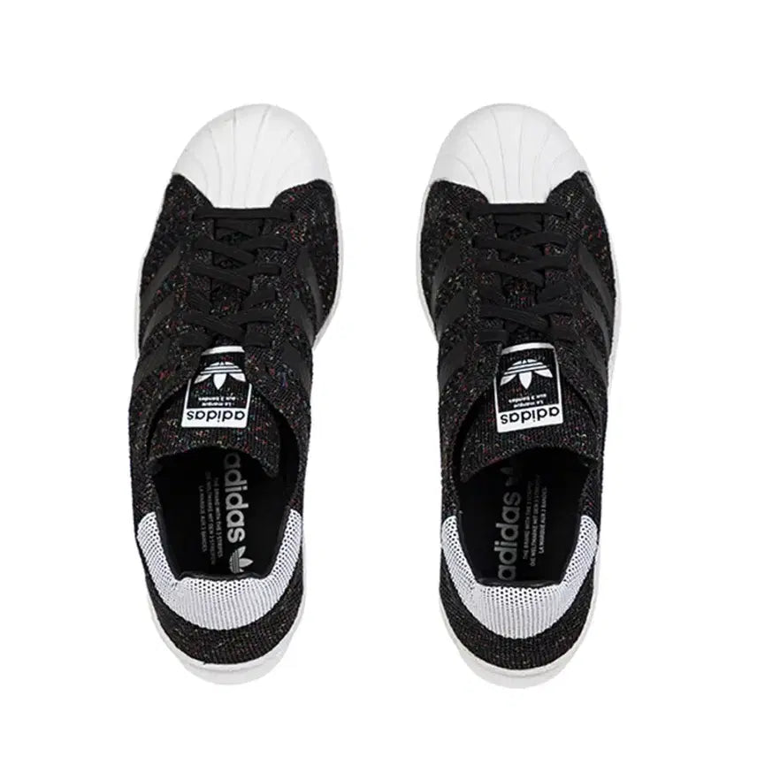 [BUNJANG] Adidas Superstar Knit Black Sneakers / 새상품 아디다스 슈퍼스타 니트 블랙 스니커즈 220 사이즈 실 225