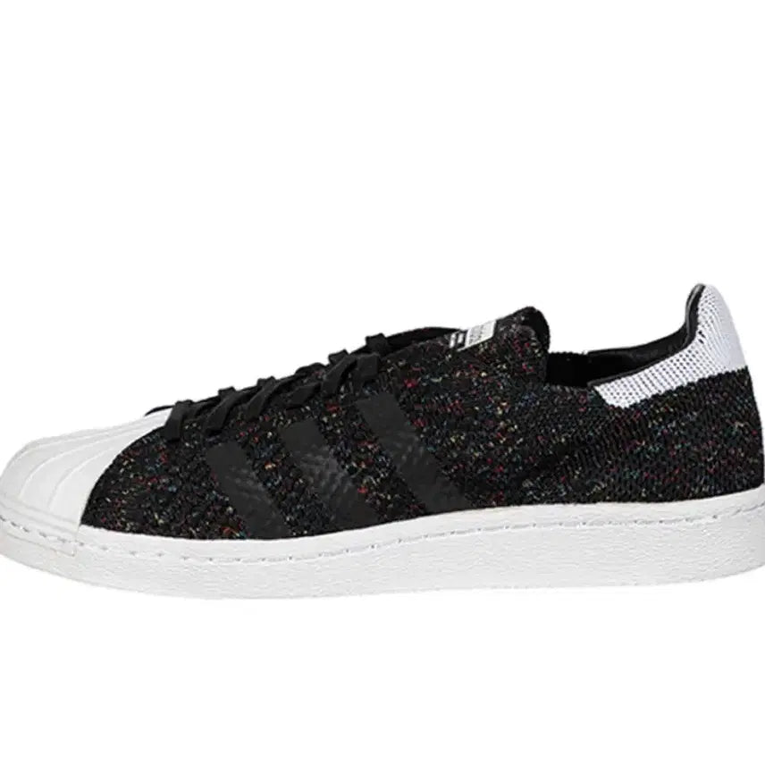 [BUNJANG] Adidas Superstar Knit Black Sneakers / 새상품 아디다스 슈퍼스타 니트 블랙 스니커즈 220 사이즈 실 225
