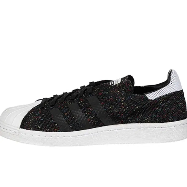 [BUNJANG] Adidas Superstar Knit Black Sneakers / 새상품 아디다스 슈퍼스타 니트 블랙 스니커즈 220 사이즈 실 225