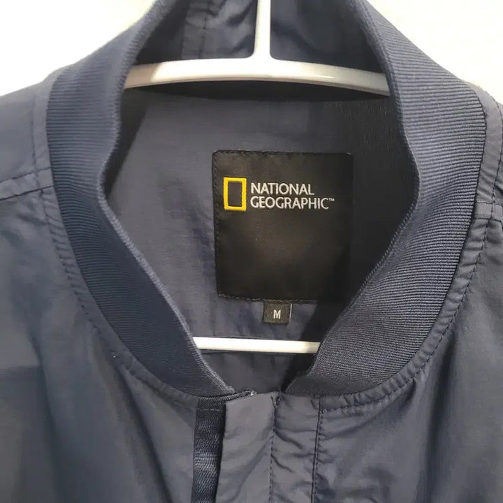 [BUNJANG] National Geographic Blouson Jacket Navy / 내셔널지오그래픽 블루종 점퍼 네이비