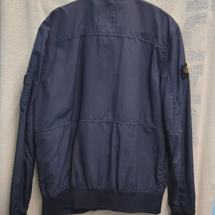 [BUNJANG] National Geographic Blouson Jacket Navy / 내셔널지오그래픽 블루종 점퍼 네이비