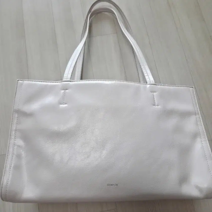 [BUNJANG] Stand Oil Post Bag Ivory Tote Bag / 스탠드오일 포스트백 아이보리 토트백