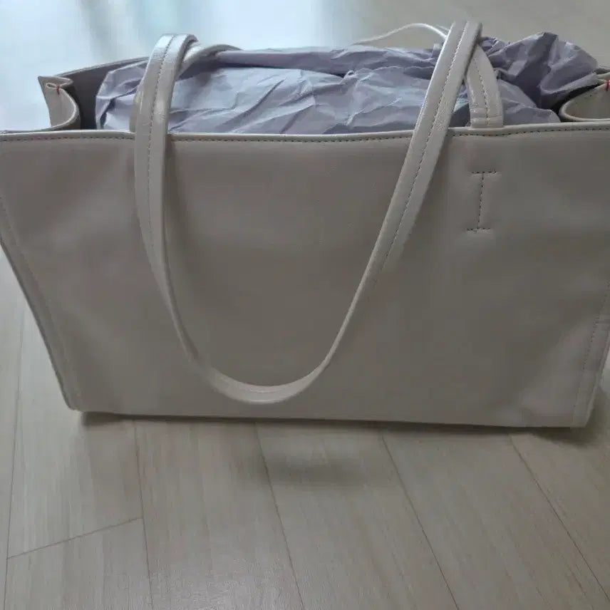 [BUNJANG] Stand Oil Post Bag Ivory Tote Bag / 스탠드오일 포스트백 아이보리 토트백