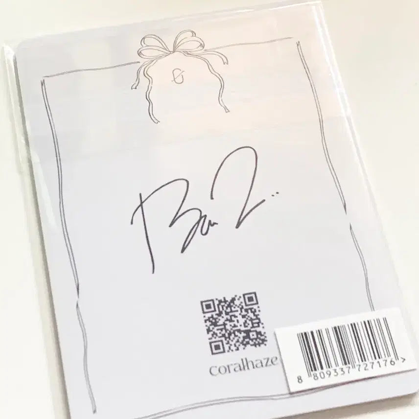 [SOLD OUT] 미개봉 코랄헤이즈 범큐 포토카드