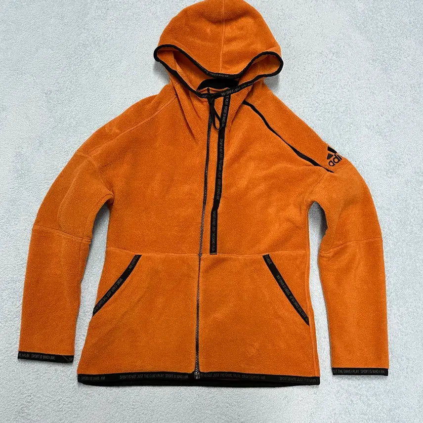 [BUNJANG] Adidas Fleece Hoodie Zip-up / 아디다스 플리스 후드집업