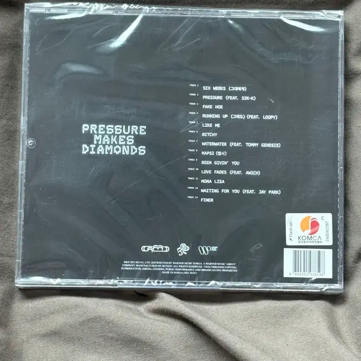 [BUNJANG] CAMO Pressure Makes Diamonds 1st Album CD / 카모 camo 정규 1집 cd Pressure Makes Diamonds