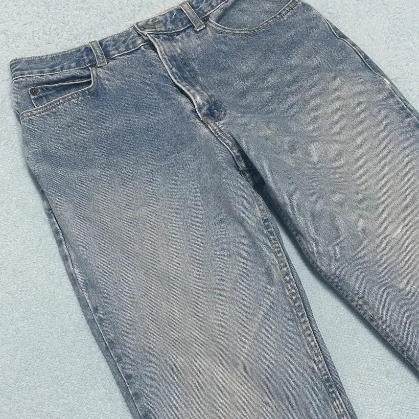 [BUNJANG] Calvin Klein Vintage Washed Denim Pants / 캘빈클라인 CK 빈티지 워싱 데님팬츠