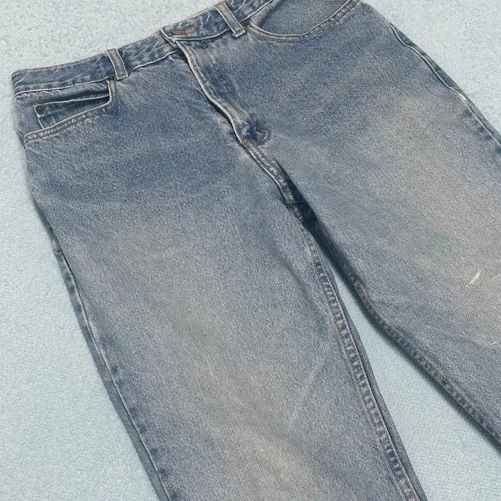 [BUNJANG] Calvin Klein Vintage Washed Denim Pants / 캘빈클라인 CK 빈티지 워싱 데님팬츠