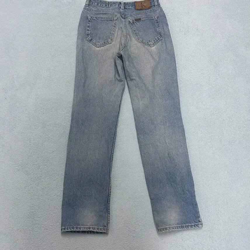 [BUNJANG] Calvin Klein Vintage Washed Denim Pants / 캘빈클라인 CK 빈티지 워싱 데님팬츠