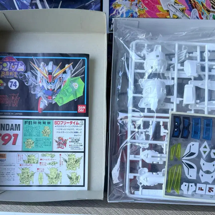 [BUNJANG] Bandai SD Gundam BB Warrior F91 Model Kit / SD건담 BB전사 계열의 F91 구판