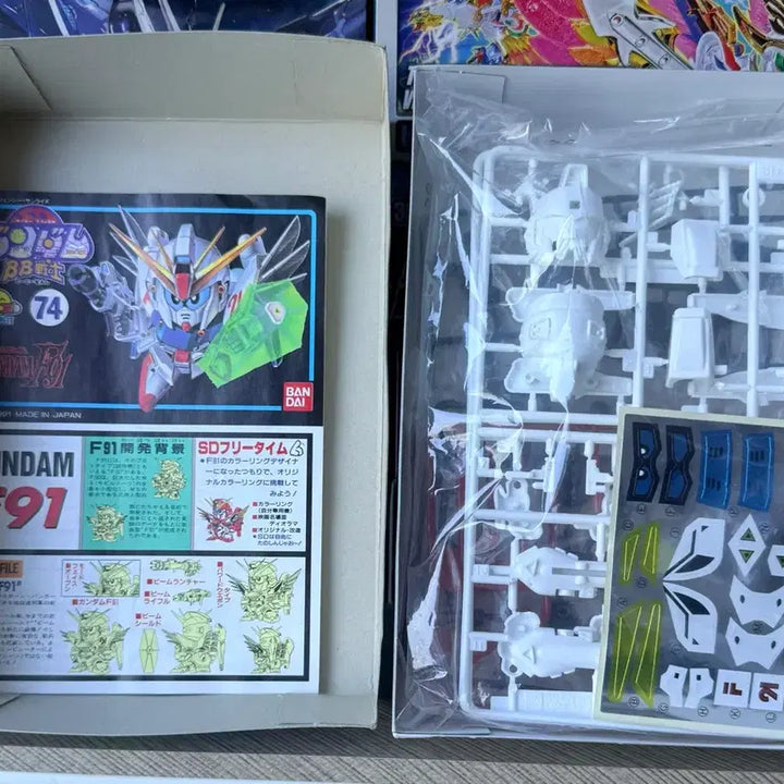[BUNJANG] Bandai SD Gundam BB Warrior F91 Model Kit / SD건담 BB전사 계열의 F91 구판