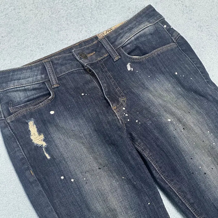 [BUNJANG] Dsquared2 Distressed Denim Jeans / 디스퀘어드2 페인트 디스트로이드 데님