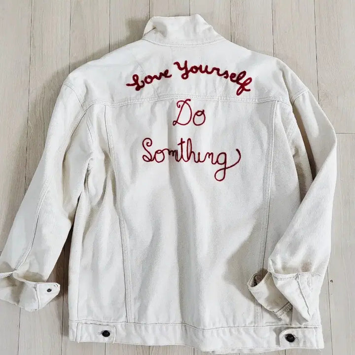 [BUNJANG] Smith Ivory Denim Jacket / smith 아우터 아이보리 데님 자켓