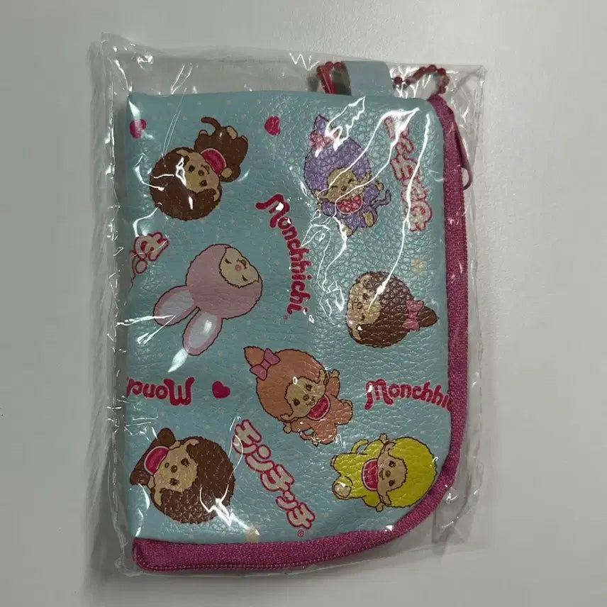 [BUNJANG] Monchhichi Passcase Card Wallet Pouch / 몬치치 패스케이스 카드지갑 파우치 가챠
