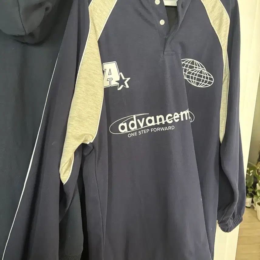 [BUNJANG] A03 Advencement Navy Sweatshirt / A03 advencement 맨투맨 네이비