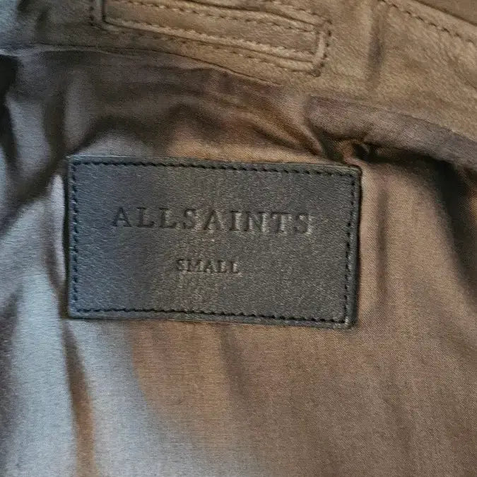 [BUNJANG] AllSaints Suede Leather Jacket / 올세인츠 양가죽 자켓