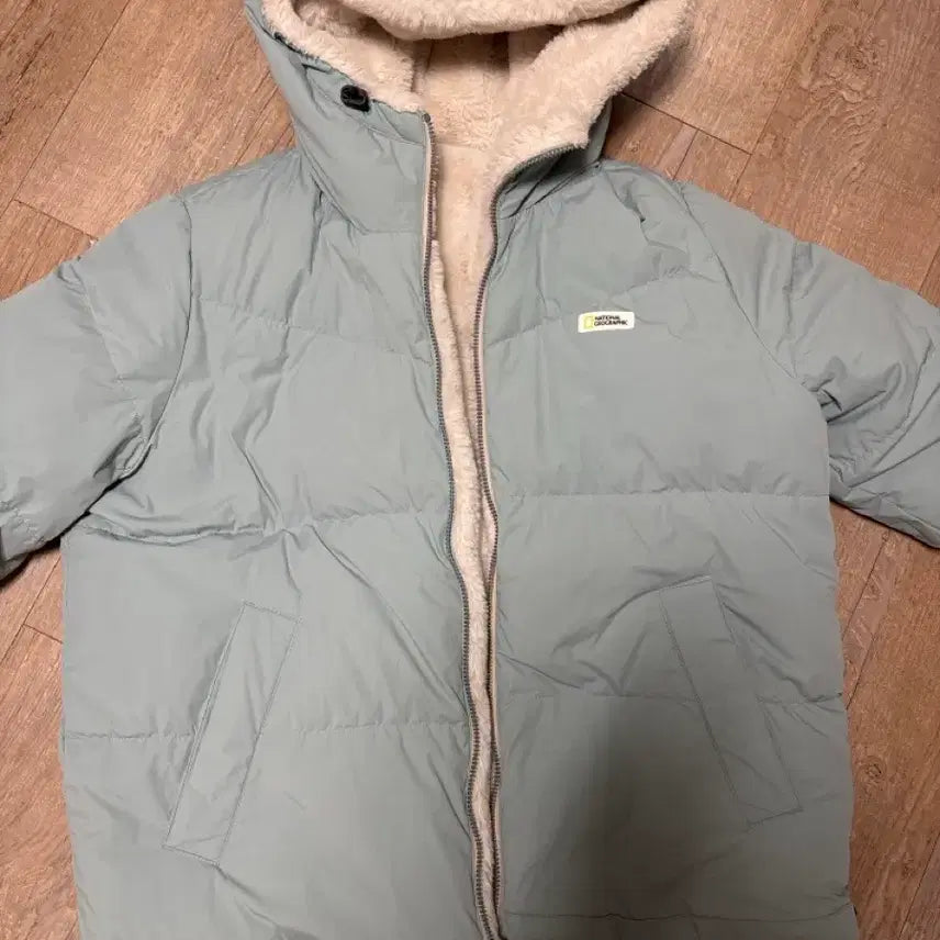 [BUNJANG] National Geographic Reversible Padded Jacket / 내셔널지오그래픽 리버시블 패딩