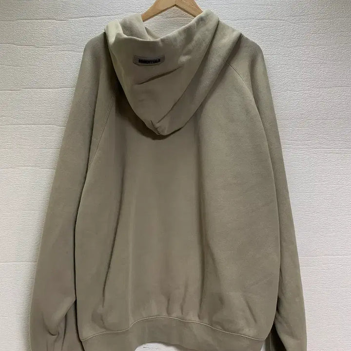 [BUNJANG] Fear of God Essentials Oversized Hoodie Khaki / 피어오브갓 에센셜 후드티 키키 오버핏 후드티