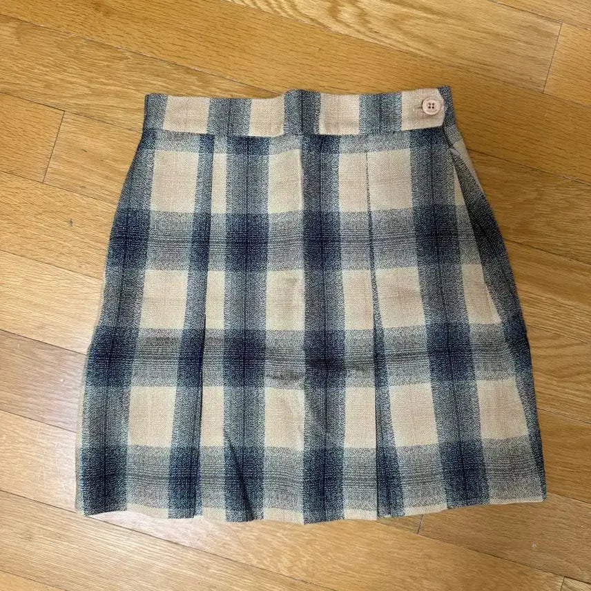 [BUNJANG] Mischief Checkered Skirt S / 미스치프 체크 치마 s