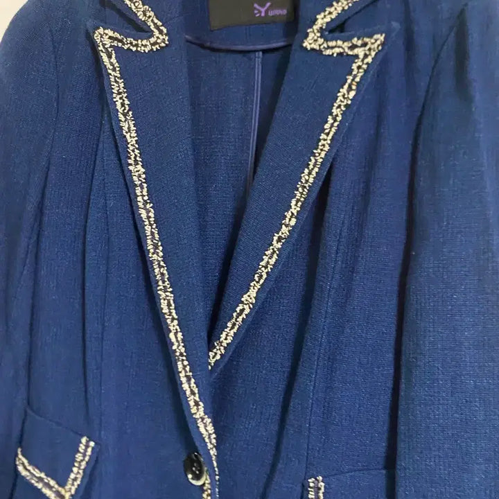 [BUNJANG] Dark Blue Jacket (Size 55) / 다크블루 자켓 55