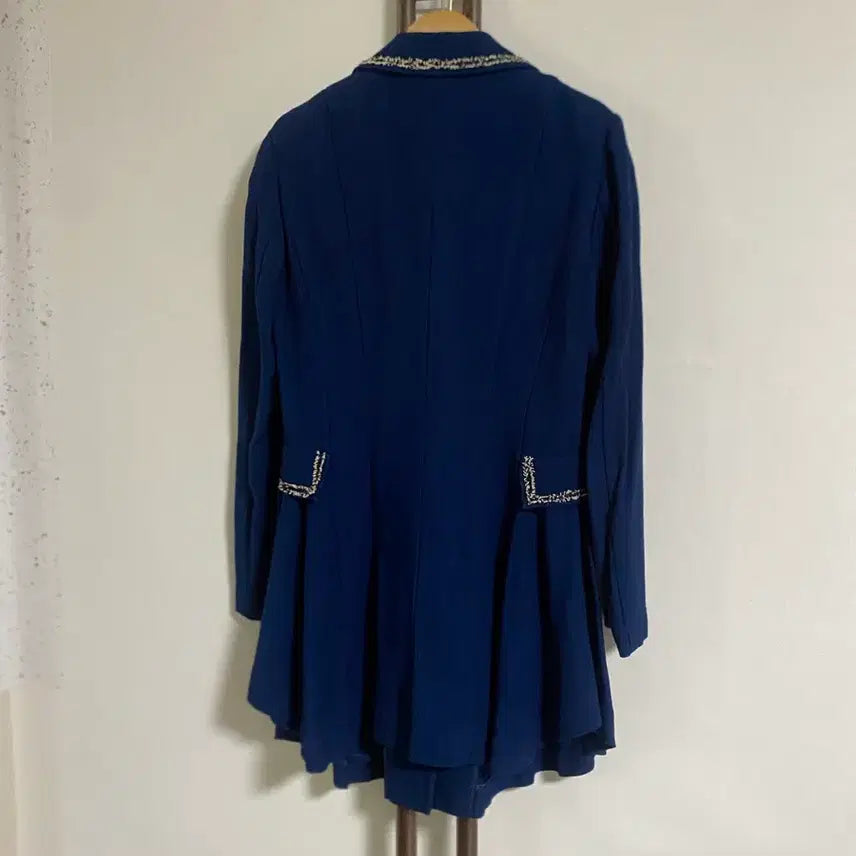 [BUNJANG] Dark Blue Jacket (Size 55) / 다크블루 자켓 55